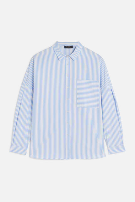 Bluse Claudine himmelblau damen