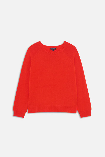 Maglione dimitri arancio donna
