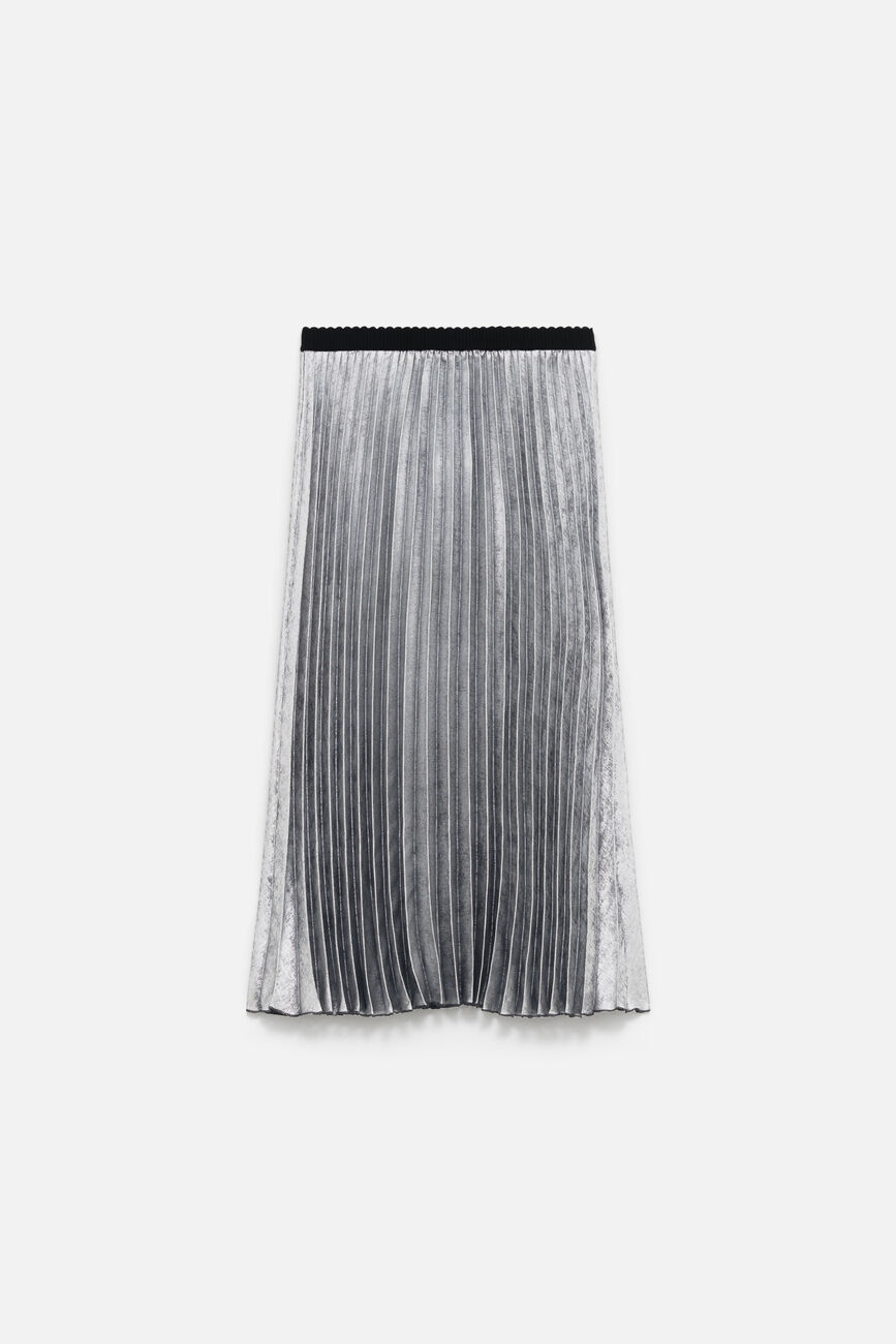 Jupe joe2 gris argent femme
