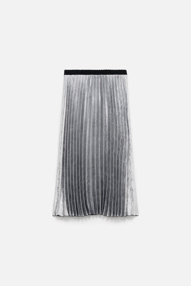 Jupe joe2 gris argent femme