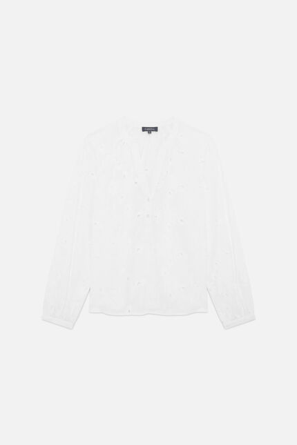Blouse Clexie creme femme
