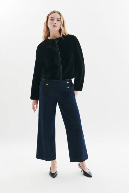 Gouvernail coat black woman