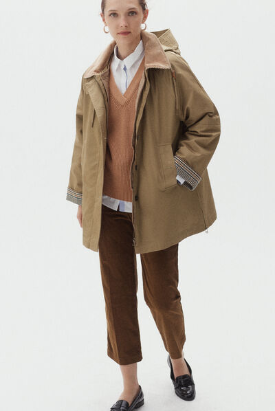 parka appoline creme femme