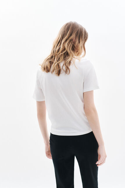 Camiseta Tserpenti cinza escuro mulher