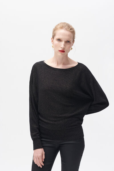 Pull miu noir femme