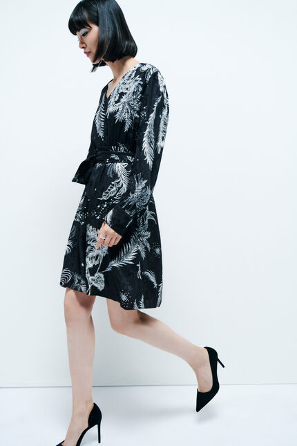 Rocha dress black woman
