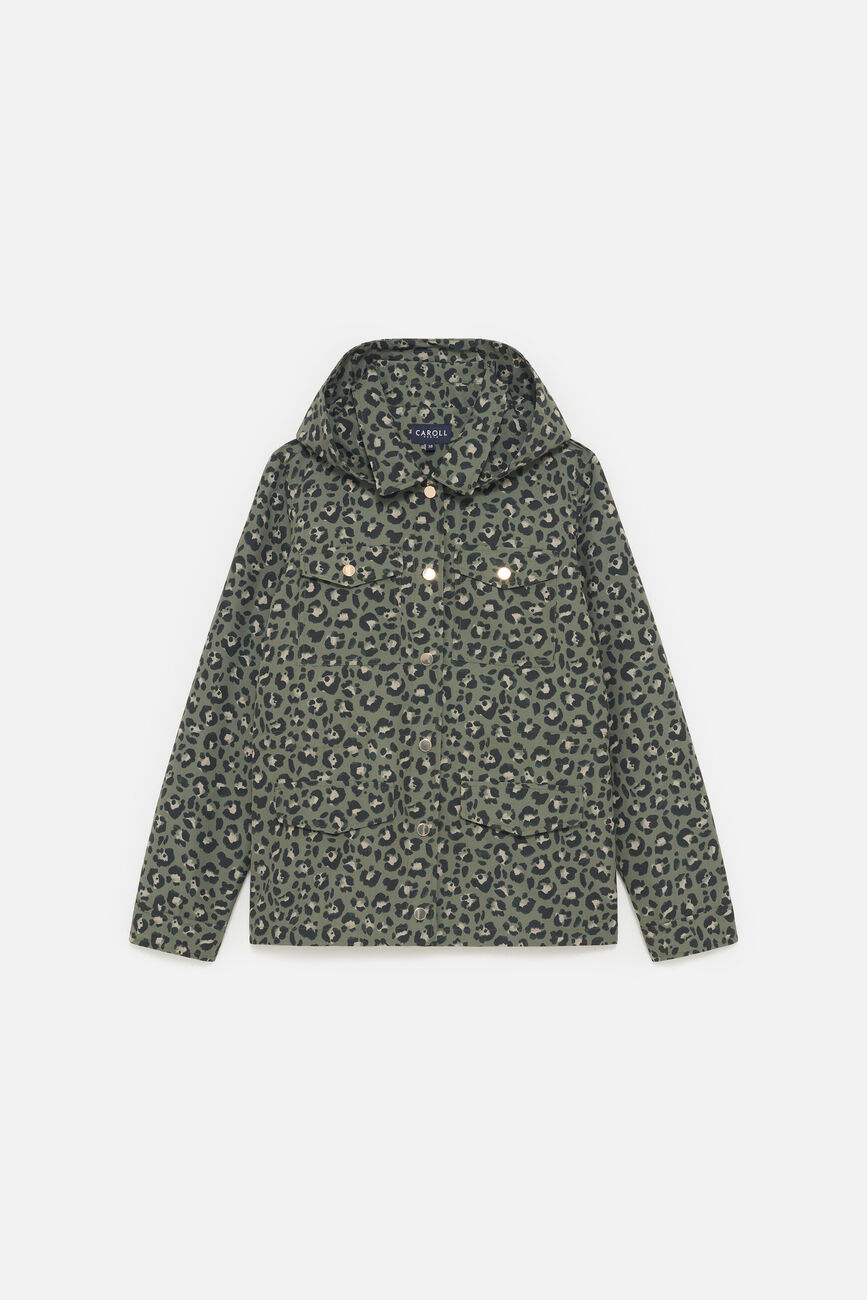 Parka Gracyleo vert kaki femme
