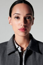 voyelle jacket dark grey woman