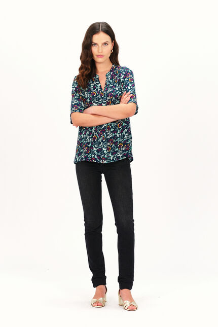 carla Blouse mintgroen vrouw