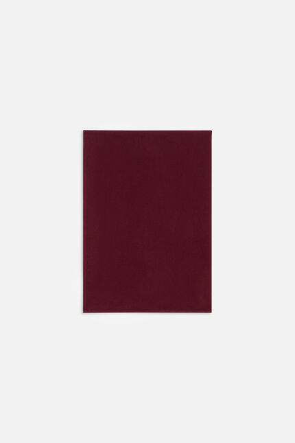 Sciarpa mabel 100% cashmere rosso bordeaux donna