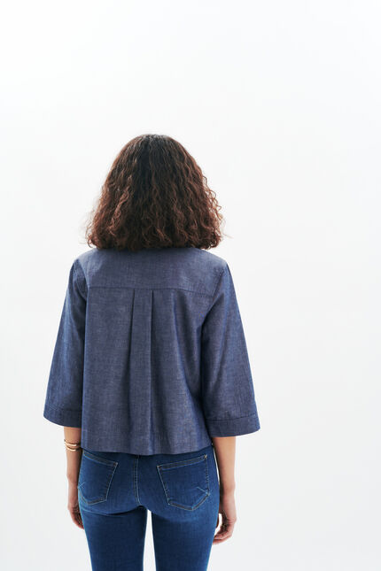 Camicia Calisa blu navy donna