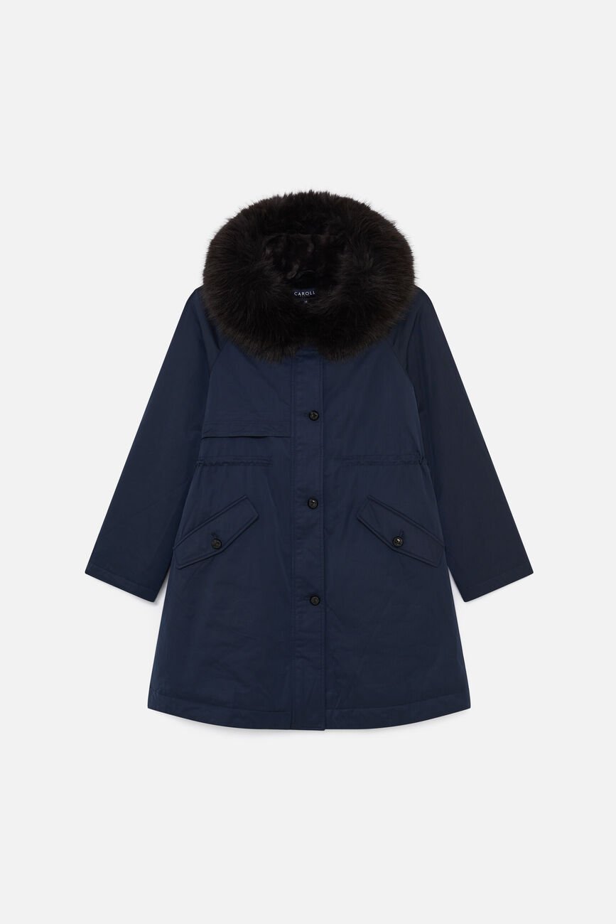 Gtoundrina parka navy blue woman