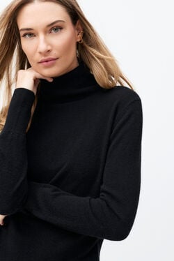 pull dylan b 100% cachemire noir femme