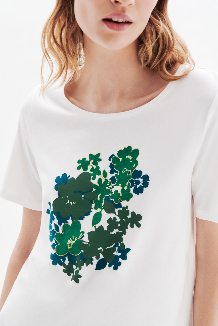 Maglietta Tdalia verde cachi donna