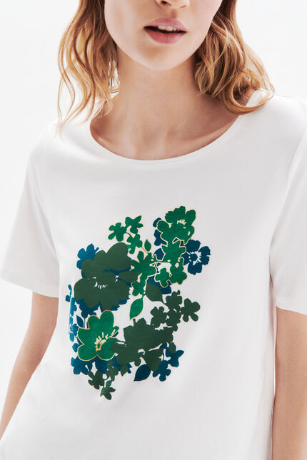 Camiseta Tdalia verde caqui mujer