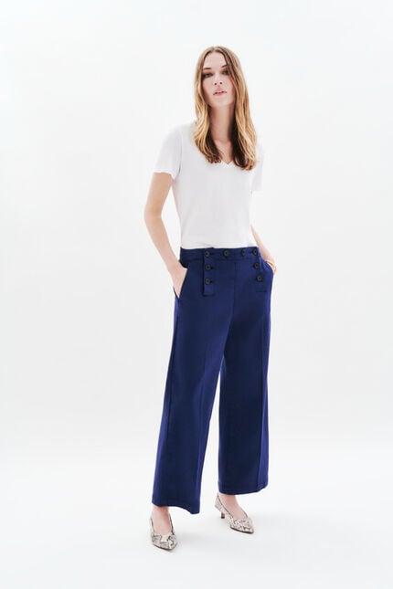 Hose Paolino marineblau damen