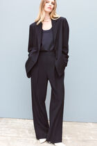 Trousers Parapente navy blue woman