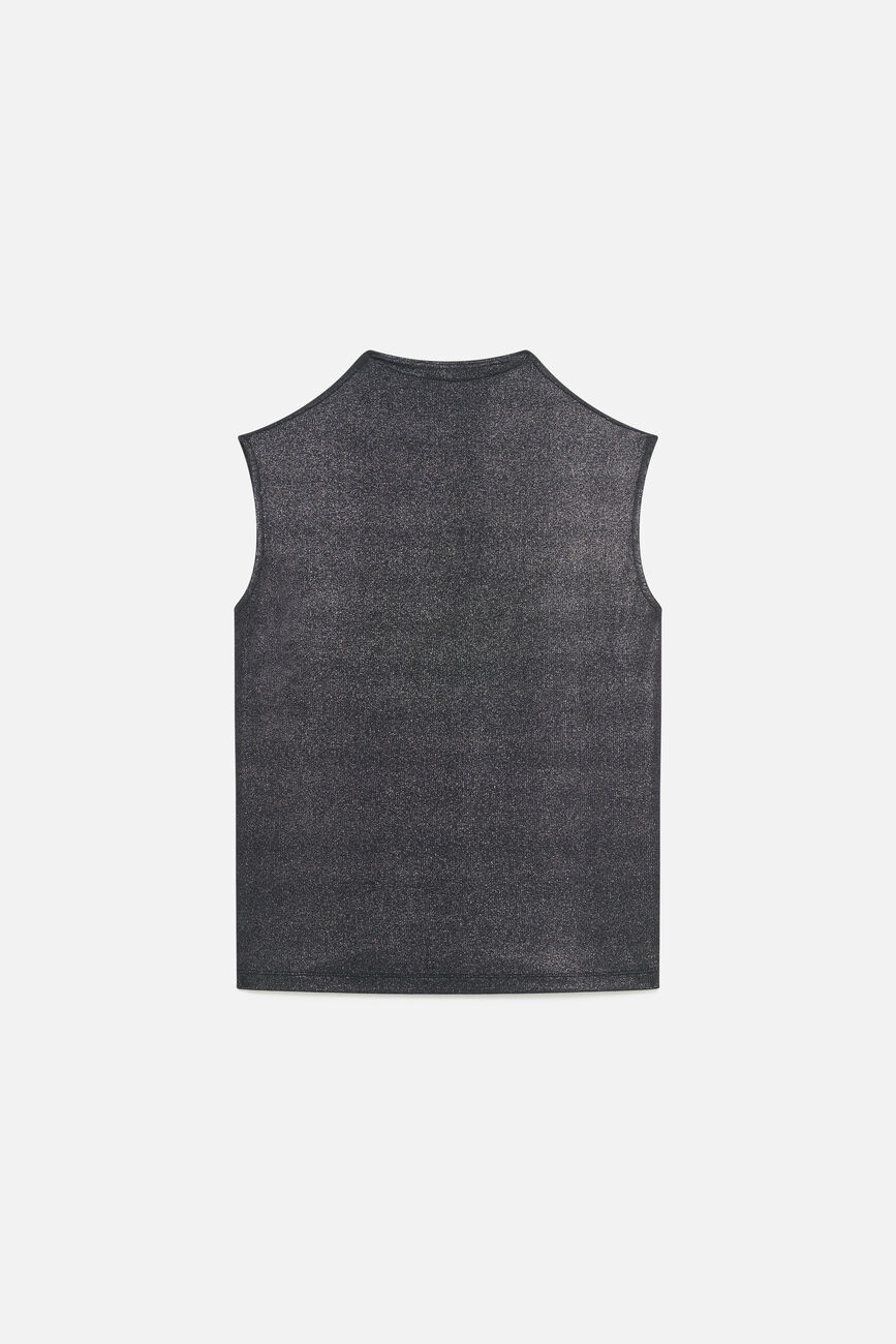 tfancy t-shirt silver grey woman