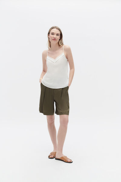 Chemise cmolly ivoire femme