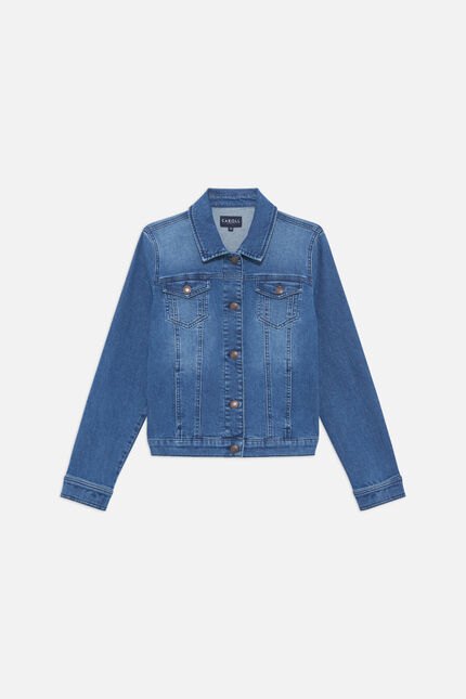 Chaqueta Vholiday denim piedra mujer