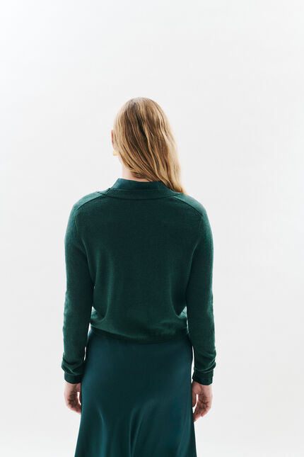 Gilet Mtheodore vert foncé femme