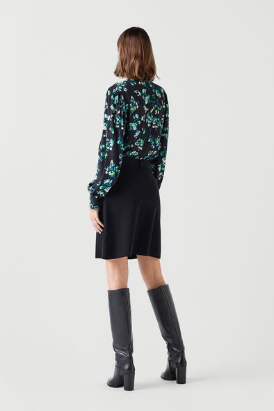 jupe jeloise noir femme Jupe Jeloise noir femme