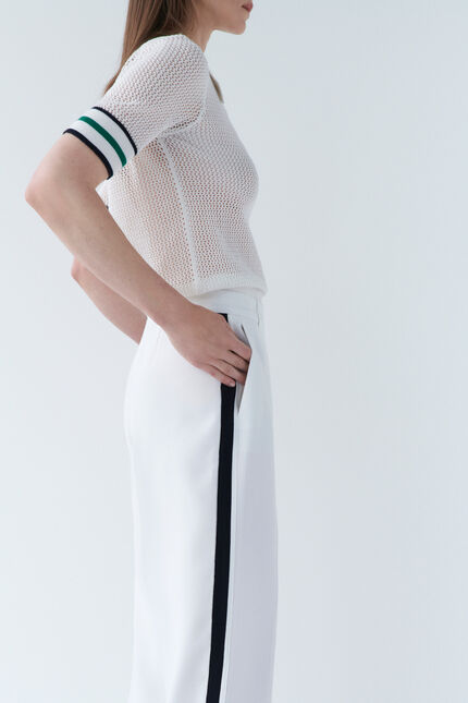Pantaloni prodige2 avorio donna
