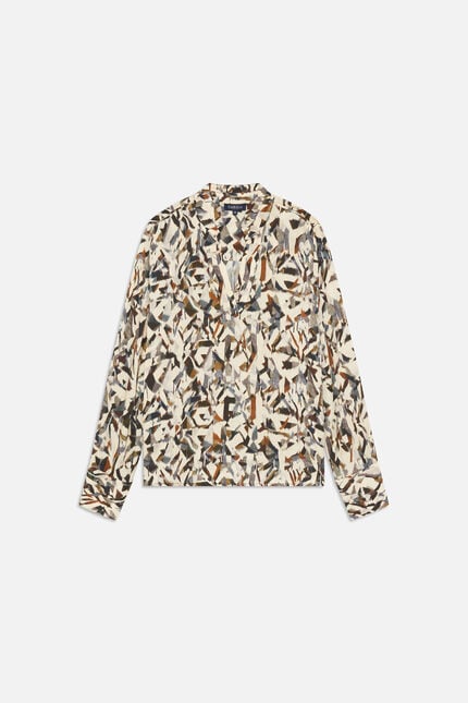 Chemise Clara ecru femme