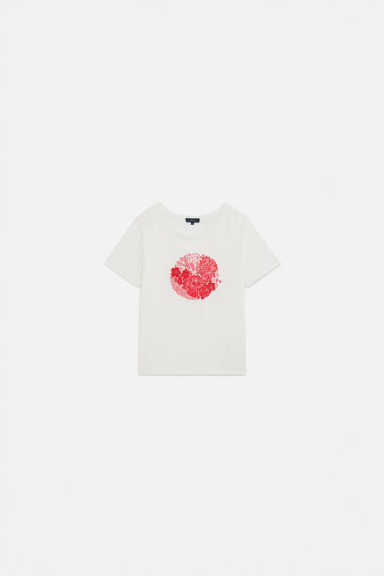 T-shirt tozan blanc femme