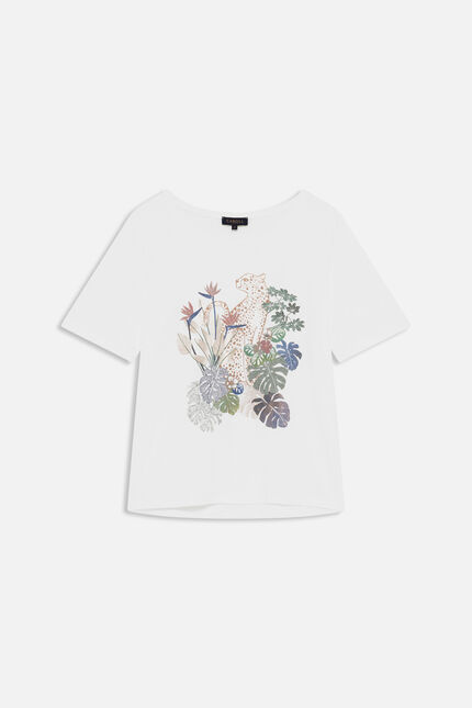 Camiseta Tpanthère crudo mujer