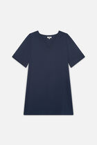 Rnoe dress navy blue woman