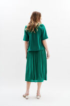 Cnoe blouse dark green woman