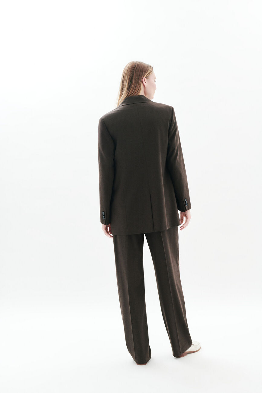 Voltige jacket dark brown woman