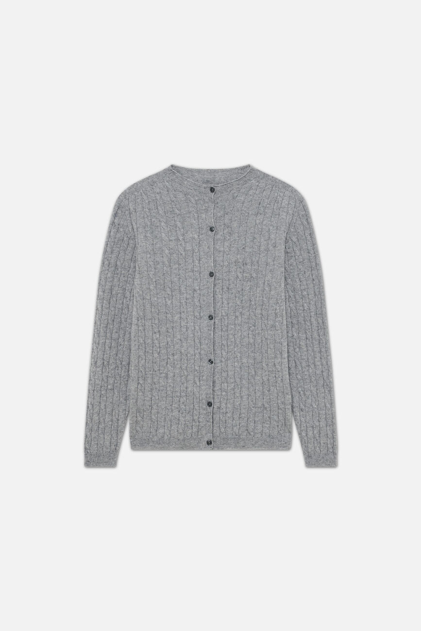 Mtheophile sweater made in Italy grey woman