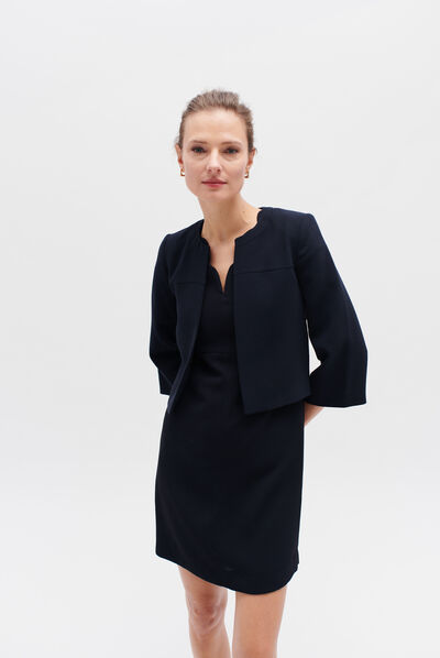 veste pauline bleu marine femme
