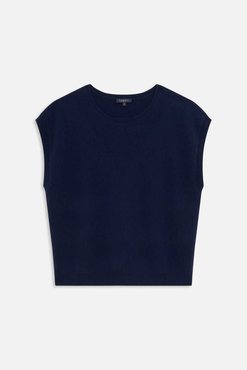 Pull mathilde bleu marine femme