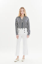 Paolino trousers white woman
