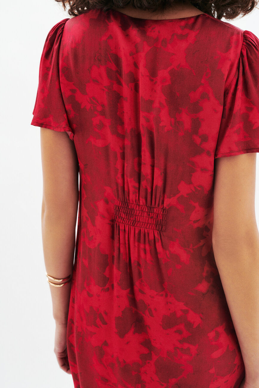 Robe Rufina2 rose framboise femme