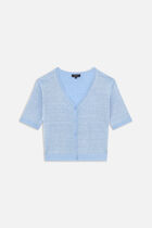 Milly sweater blue-grey woman