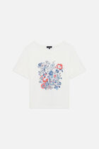 Telegance t-shirt electric blue woman