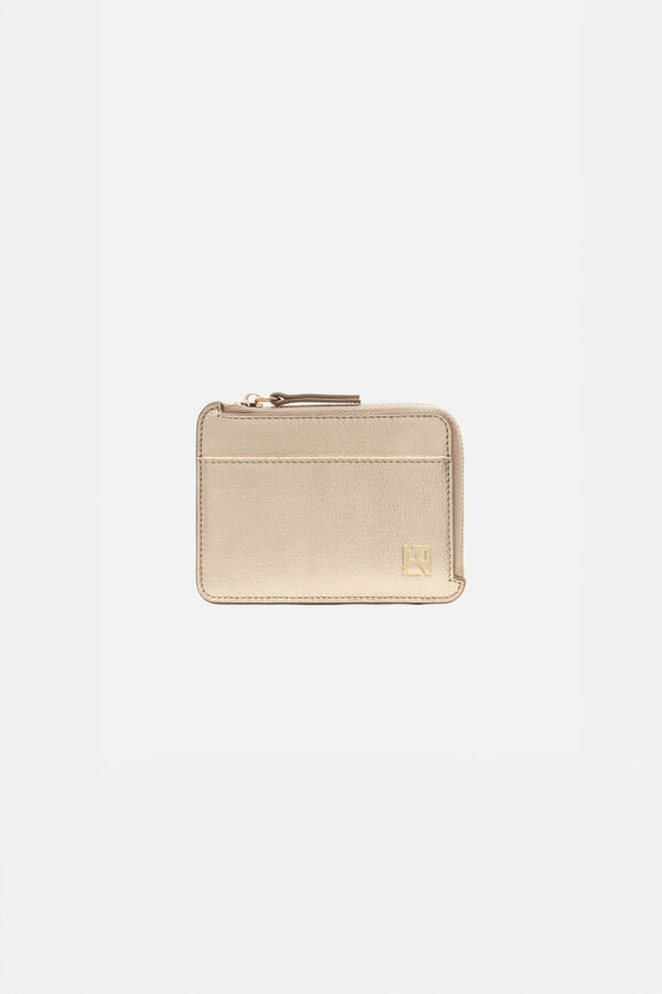 Kleine Lederwaren Stanley gold damen