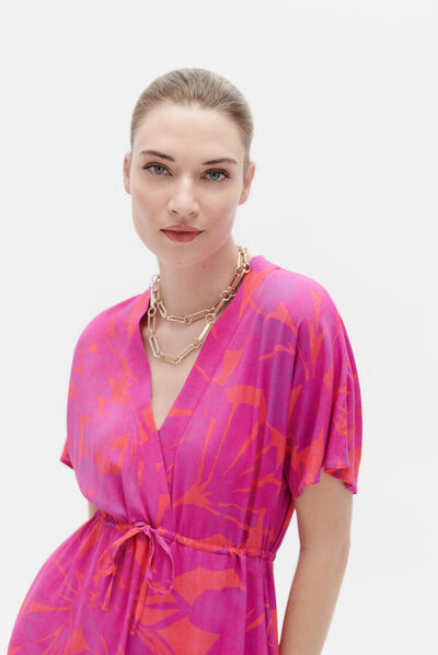 Abito relia rosa donna