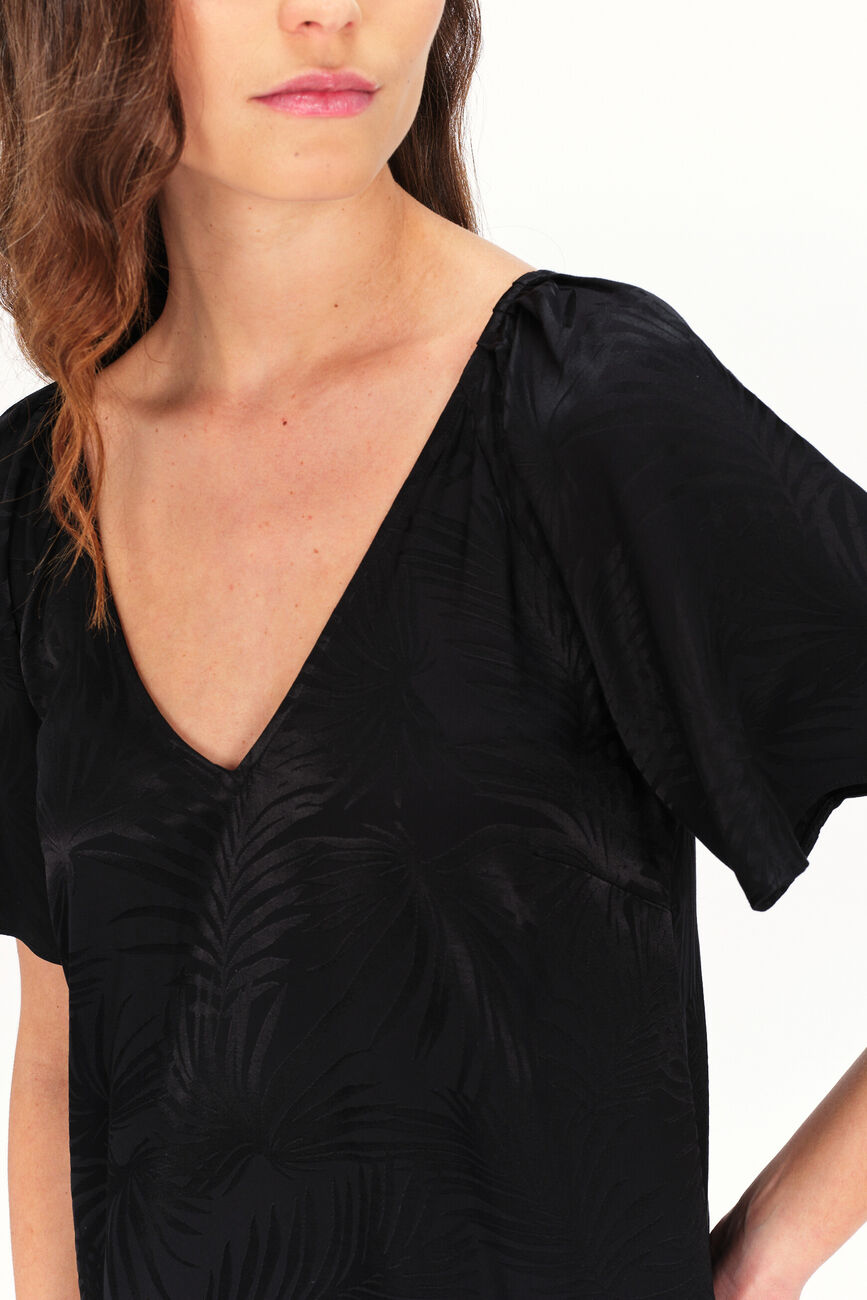 Robe riman noir femme