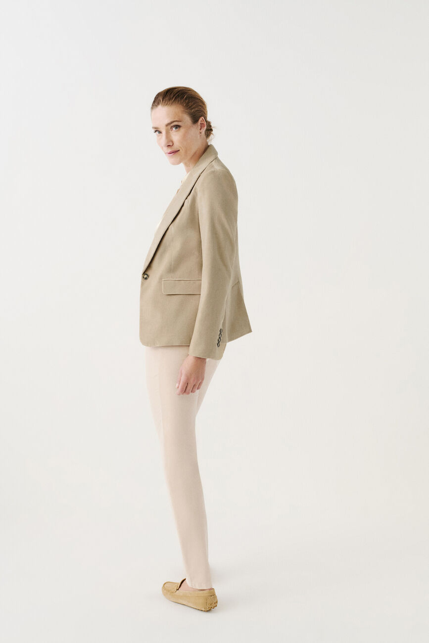 blazer aurora beige femme