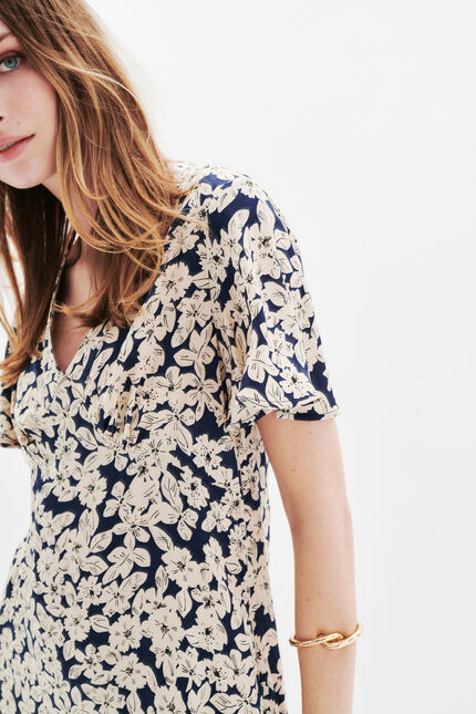 Abito Rose bleu foncé donna