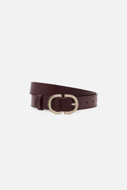 ceinture leonie2 bordeaux femme