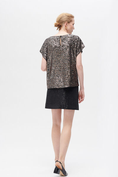 Blusa cawen preto mulher