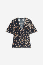 Cosabella blouse navy blue woman