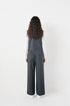 peinture3 pants dark grey woman