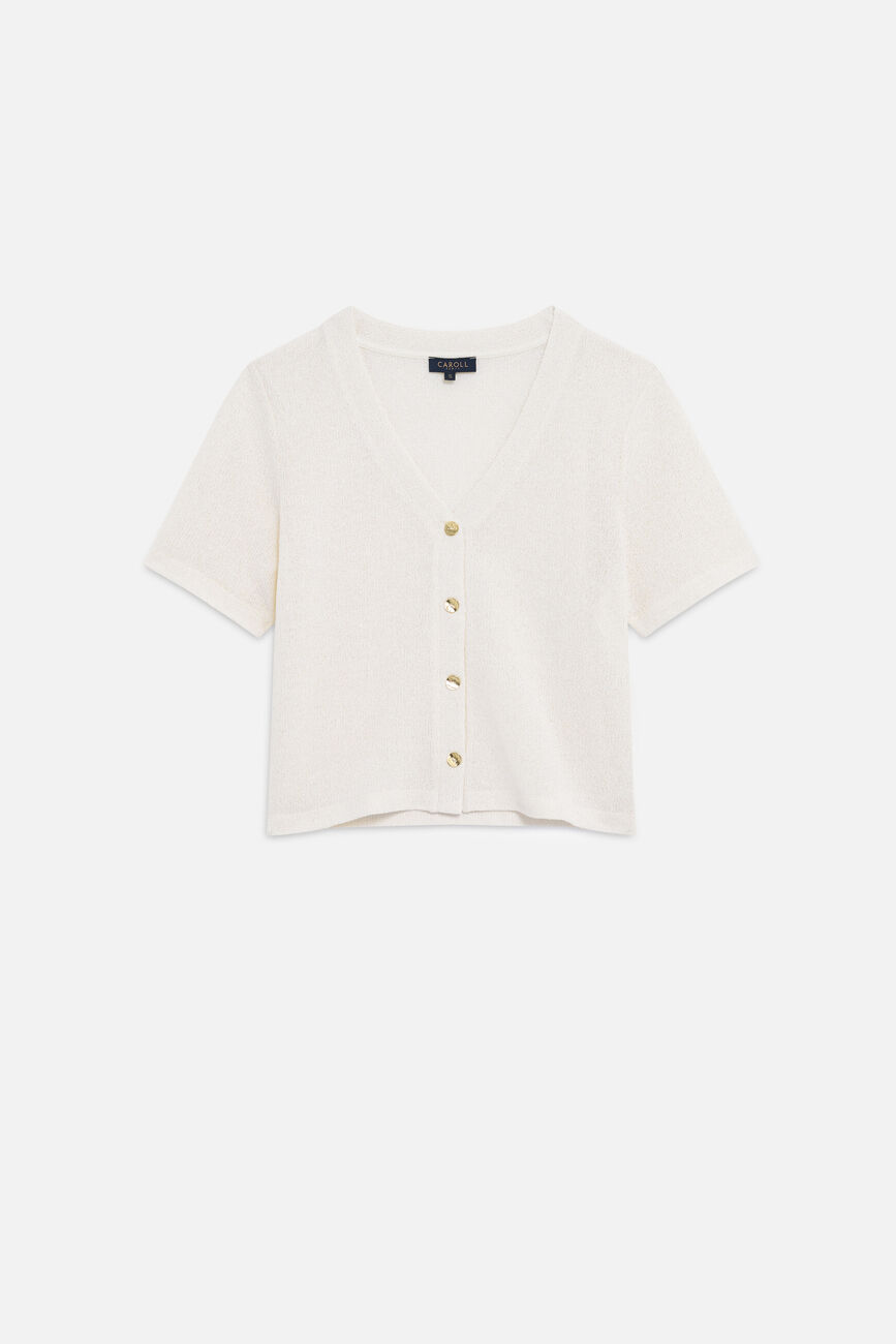 T-shirt tvacances ivoire femme